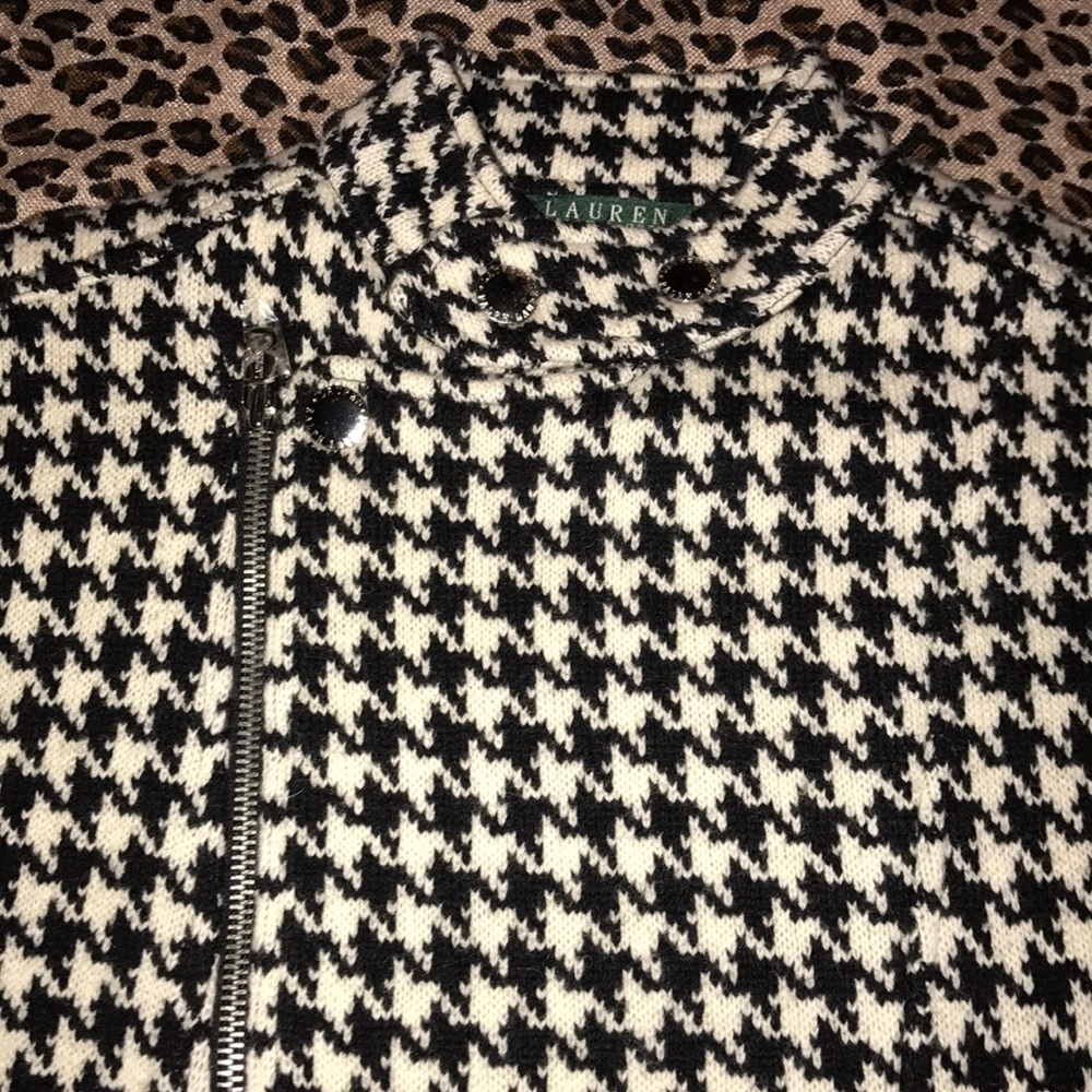 Houndstooth jacket